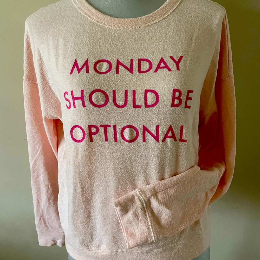 V-back cut out sweatshirt